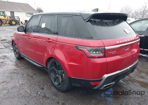 2019 Land Rover Range Rover Sport Hse from USA, damaged, VIN SALWR2RV4KA827239